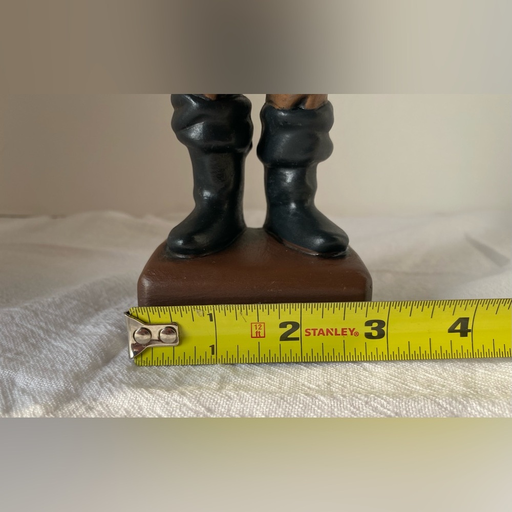 Nautical Sea Captain Fisherman Ceramic Figure Vintage 11" Signed 1968 - Picture 10 of 12